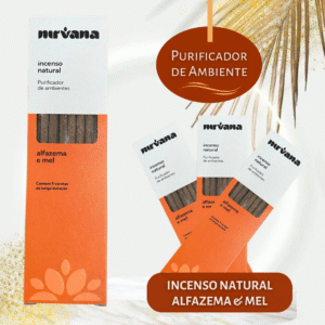 Incenso Natural Nirvana Alfazema e Mel