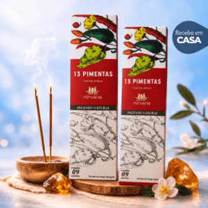 Incenso Natural Nirvana 13 pimentas
