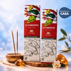 Incenso Natural Nirvana 13 pimentas