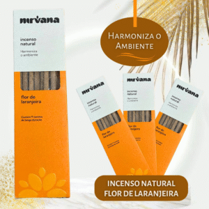 Incenso Natural Nirvana Flor de Laranjeira