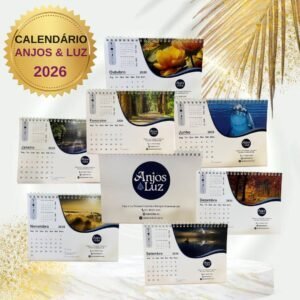 Calendário Anjos e Luz 2026