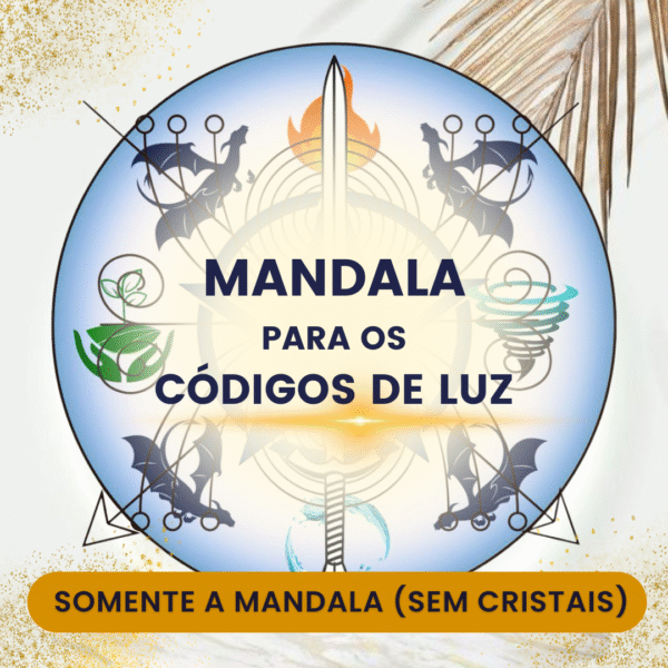 Mandala para os Códigos de Luz(sem cristais)