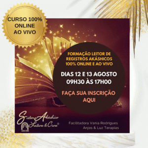Curso de Formação de Leitor de Registros Akáshicos (12 e 13/08)