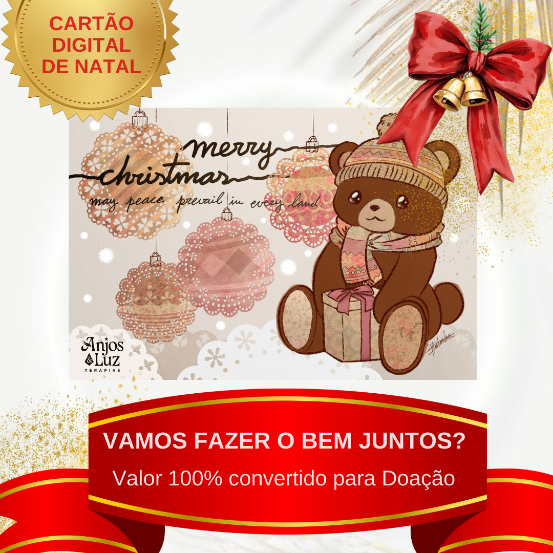 Cartão de Natal - em Inglês (Digital)