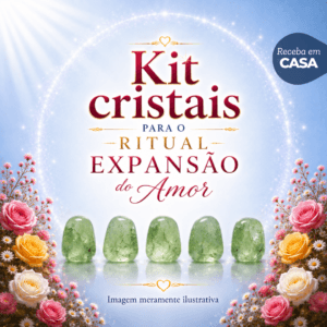 Kit de Cristais Para Ritual de Expansão do Amor