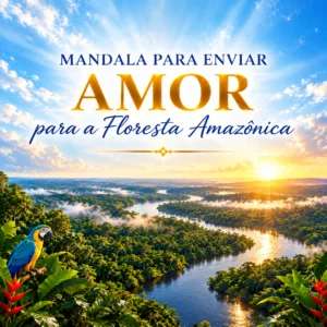 Mandala para Enviar Amor para a Floresta Amazônica