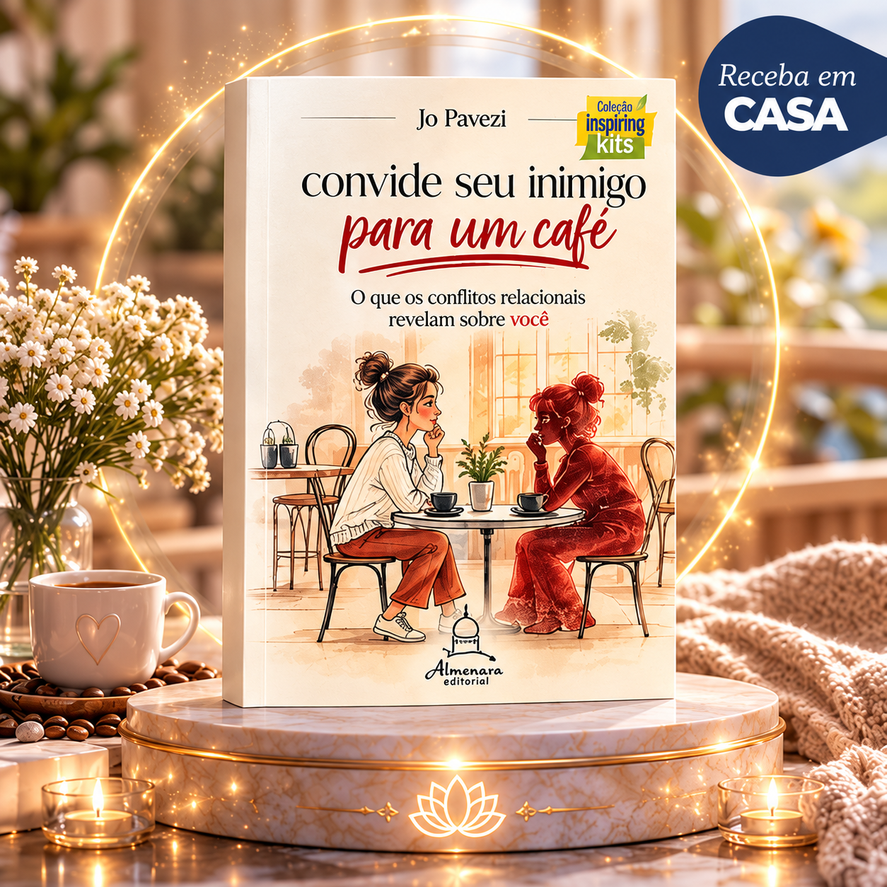 CONVIDE SEU INIMIGO PARA UM CAFÉ